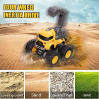 Construction Toys, Mixer Excavator Crane Dump Truck Toy for Boys Age 4-7 – Fun for Kids & Family - Yellow, Black, Grey - image 4