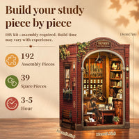 Fsolis Book Nook Kit Booknook Bookshop - Cat Oliver’s Study - image 4