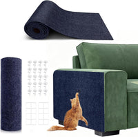 Self-Adhesive Cat Scratching Mat - Dark Blue / 78.7"X15.8"