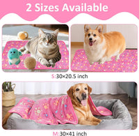 41" x 30" Dog Blankets for Medium Dogs, Cat - 41" x 30" / Pink / 1 - image 3