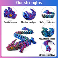 3D Printed Dragon Eggs with Dragon Inside - Red Green Blue - image 2
