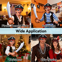 ZeeDix 9 Pcs Pirate Accessories for Kids - 48pcs Pirate - image 4