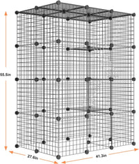 Cat Large Enclosure, DIY Catio Ideal for 1-3 Cats - 41.0"L x 28.0"W x 55.0"H - image 4