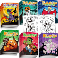 Omgouue 36 pack Halloween coloring books for kids with ghosts and pumpkins - view 2
