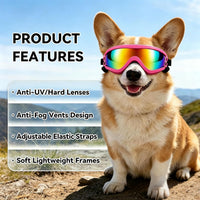 Dog Goggles for Small Breeds - Medium / Pink - image 4