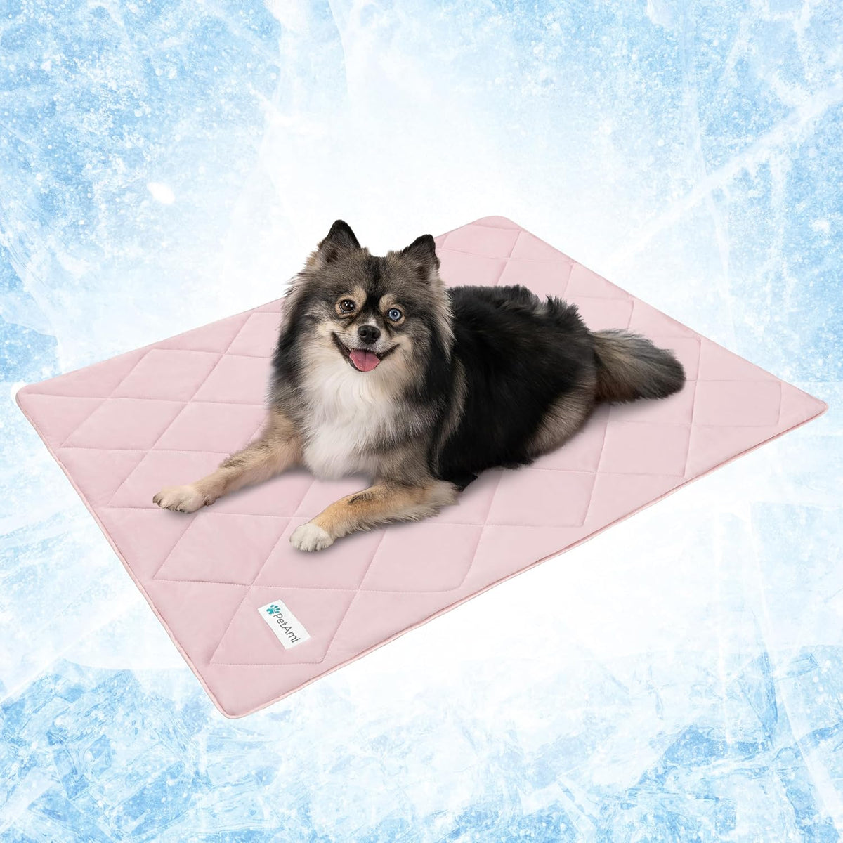 PetAmi Cooling Dog Blanket Lightweight for Small Pet Cat, 24x32 - Pink / Small (24x32)