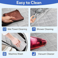 Kytely Dog Car Seat Cover for Back Seat,Waterproof Hammock with Mesh Window, Anti-Scratch Nonslip Car Seat Protector for Dogs, 600D Heavy Duty Dog Seat Cover for Cars Trucks and Suvs Gray