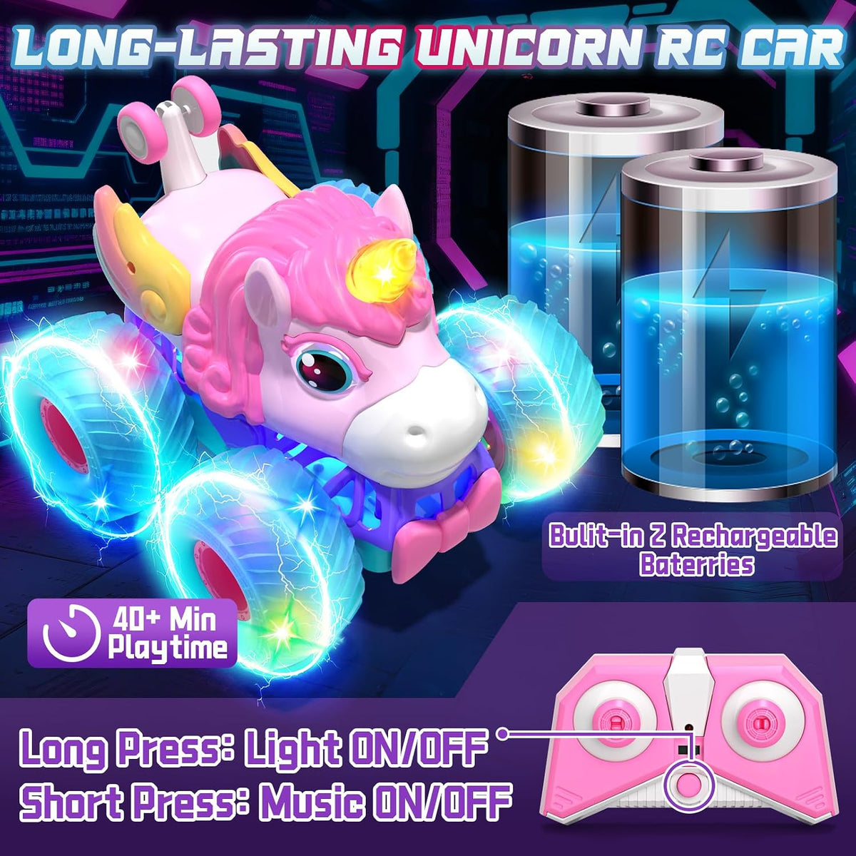 Lehoo Castle Remote Control Car for Girls - image 4