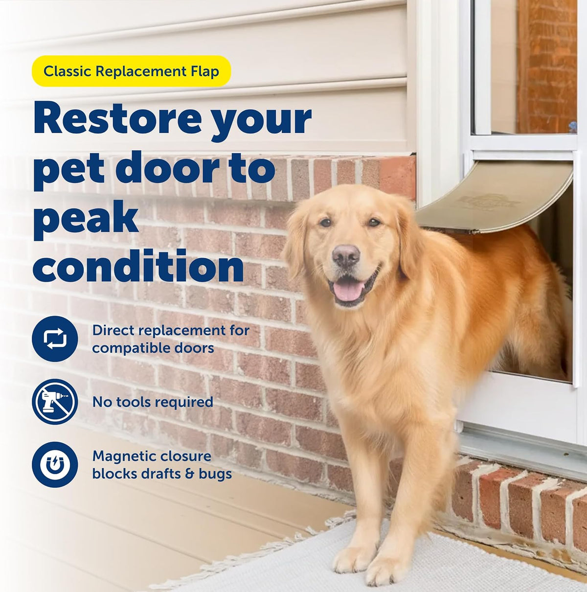 PetSafe Classic Replacement Flap - Large (Pack of 1) - image 3