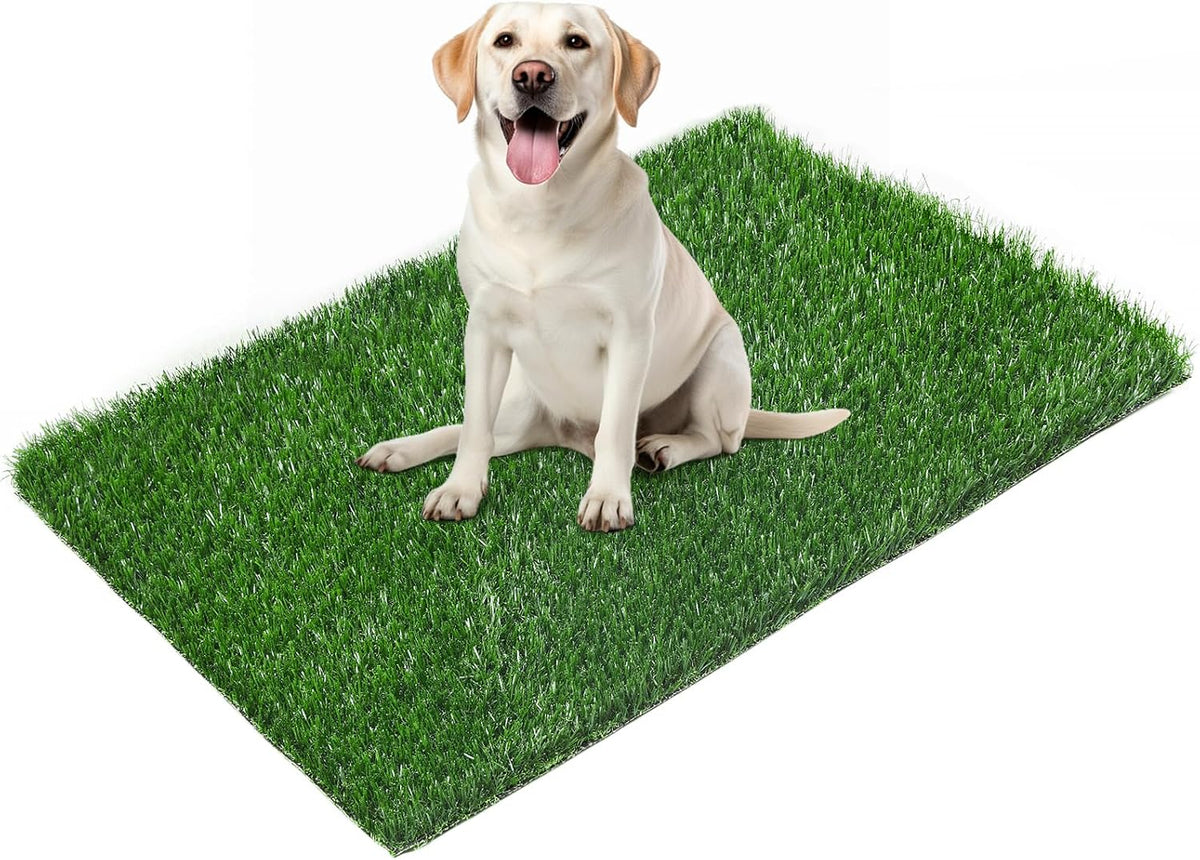 LOOBANI 33.2in x 21in Replacement Artificial Grass for Dogs Potty - 33.2"x21"