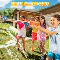Water Gun Squirter for Kids Squirt Gun 2 Pack – Fun for Kids & Family - 2 Pack: Blue+Orange - image 2