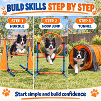 Dog Agility Equipment, 80-Piece Dog Agility Course Backyard Set – Essentials for Dogs - image 3
