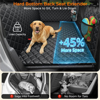 URPOWER Back Seat Extender for Dogs - Black / M - Cars / Full Size SUVs - image 2