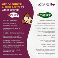 Caru - Real Turkey with Lamb for Dogs, Natural Adult Wet Dog Food with Added Vitamins and Minerals, Free from Grain, Wheat and Gluten (12.5 Ounce, Pack of 12)