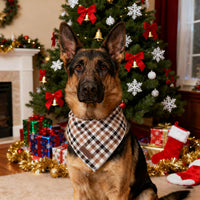 Dog Bandanas 1PC Washable Cotton Triangle Dog Scarfs for Small Medium - Large / Fall - image 4