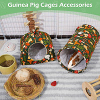 Bienbee Guinea Pig Hideout - Green Mushroom / Large(9.4"L x 9.4"W x 7.9"H) - image 2