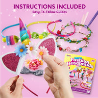Klever Kits Headband Making Kit for Girls, Kids Headbands - image 4