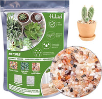 Halatool Crystal Pebbles 6 LB Bulk Bag 0.27"-0.79" Natural Landscaping Pebbles Aquarium Gravel Decorative Polished Stone Suitable for Plants Home Decoration DIY Handmade Fish Tanks Vase Filler