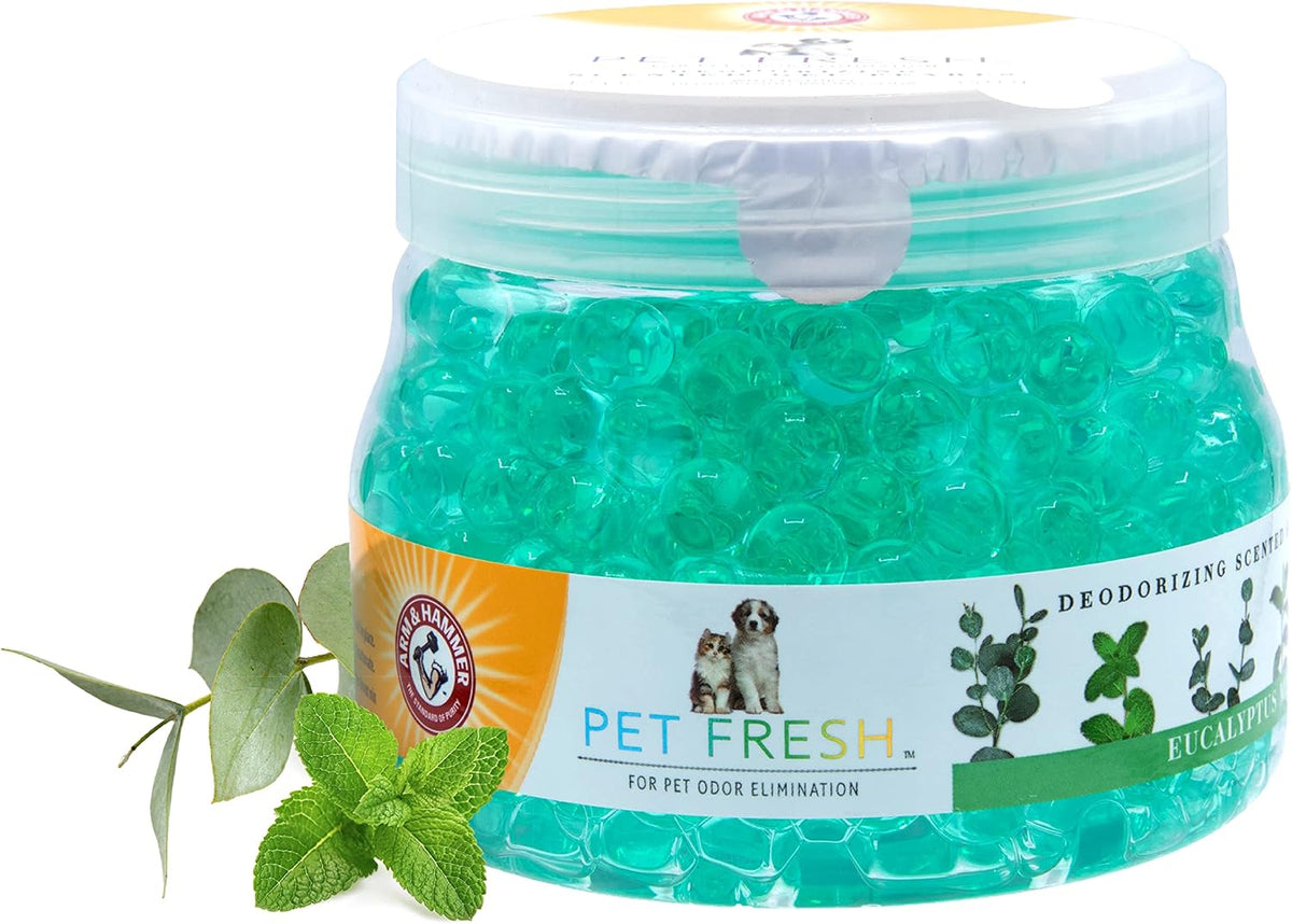 Arm & Hammer Pet Scents Deodorizing Gel Beads, Lavender Fields - Mint / 12 Ounce (Pack of 1)