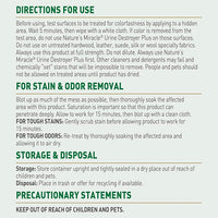 Nature's Miracle Urine Destroyer Plus for Dogs with Flip & Go Sprayer, 64 Ounces, Enzymatic Formula for Dogs Powers Out Tough Dog Urine Messes and Yellow, Sticky Residue