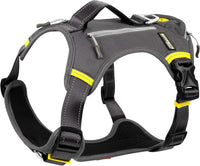 Fida Dog Harness, No-Pull Pet Vest with Saddle Bags Backpack - Small (Neck:14"-18";Chest:20"-22.5") / Black