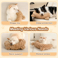 Dog Calming Pillow, Soft and Neck-Friendly - Medium ( 11" × 8" ) / Coffee - image 4