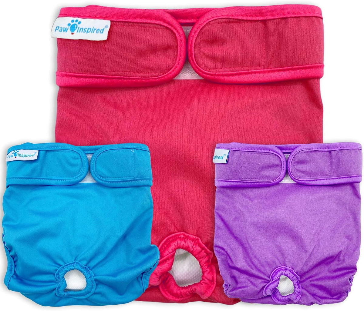Paw Inspired Disposable Leakproof Dog Diaper Liners - Medium (Combo Pack) - image 3