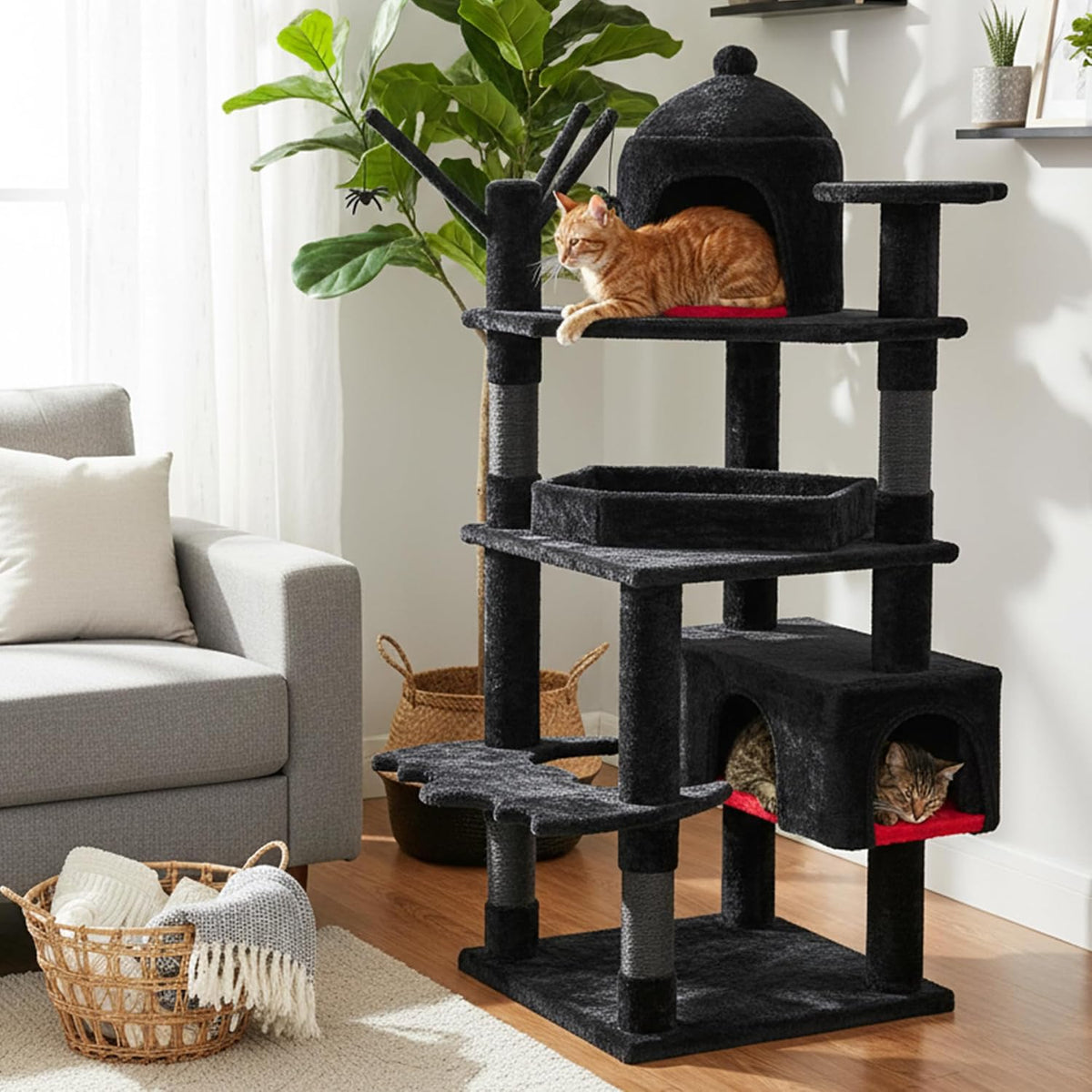 Halloween Heavy Duty Cat Tree Tower - image 4