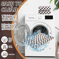 2 Pack Self Warming Cat Dog Bed Pad - Dark Brown / 22'' X 18'' / Plaid - image 3