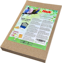S&X Bird Cage Liners 17 x 11in, Disposable Gravel Paper Sheets - 15" x 9.5" - 30PCS