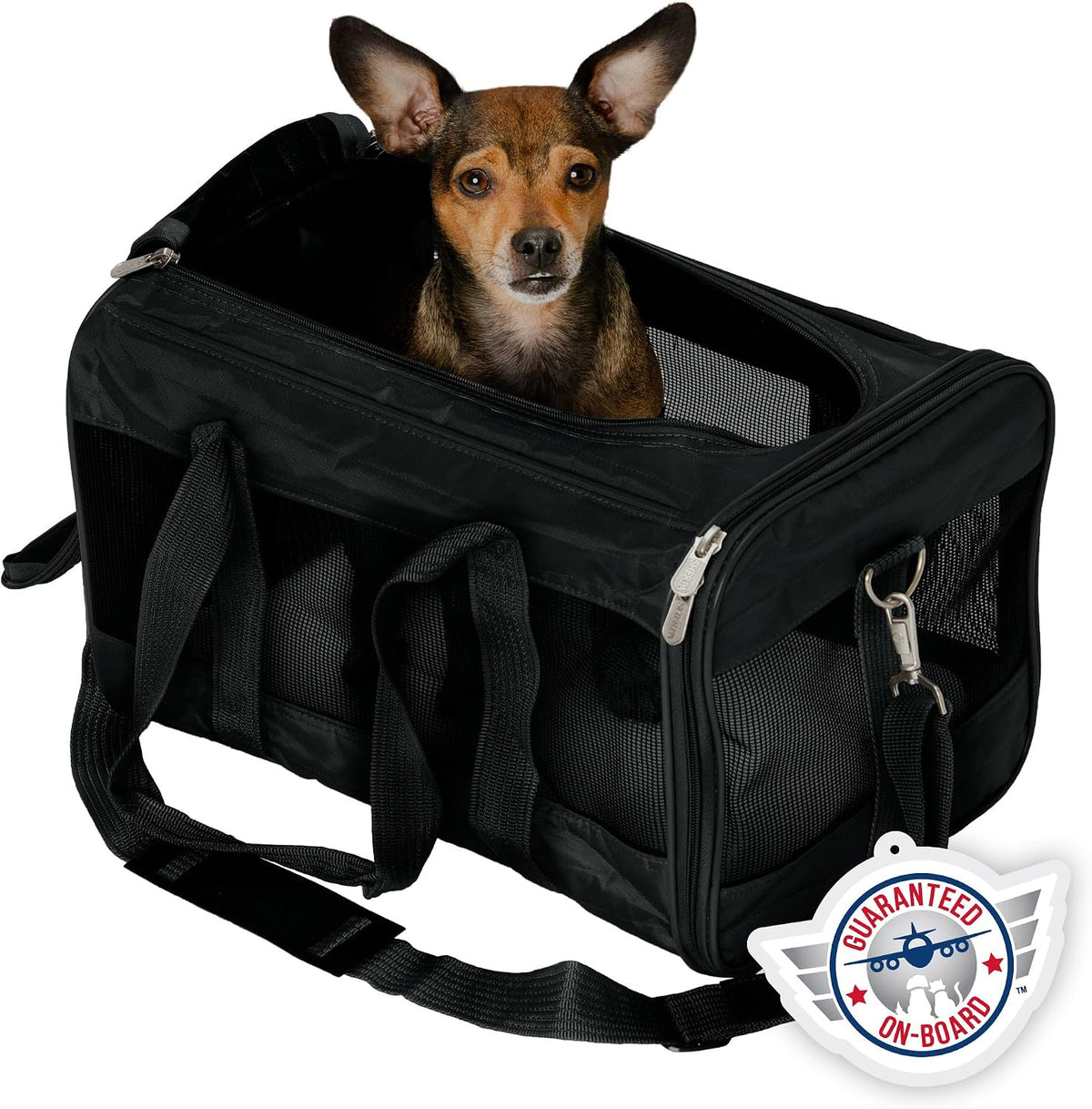 Sherpa Original Deluxe Travel Pet Carrier - 17.0"L x 11.0"W x 10.5"H