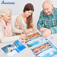 Dementia Puzzle 63 Large Pieces Jigsaw –  Beach fun