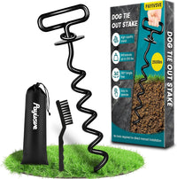 Dog Tie Out Stake, Heavy Duty Dog Stake for Outside – Essentials for Dogs