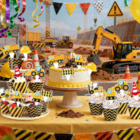 Hooqict carnival circus cupcake toppers and wrappers set, 48 pieces - view 16