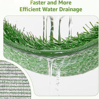 LOOBANI Dog Grass Pee Pads, Artificial Dog Grass Pads for Potty Tray, Fake Grass for Dogs to Pee On, Outdoor Indoor Pee Grass for Dog Potty (18.1*28.1 inch)