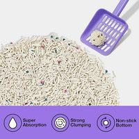 VETRESKA Tofu Cat Litter,Kitty Litter Flushable Strong Clumping Cat Litter Pellets Ultra Absorbent,Dust-Free Tofu Litter,Original(5.5lb×2bags)