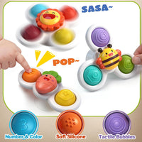 3PC Fidget Popper Sensory Toys Airplane Travel Activities - Style 3 - image 3