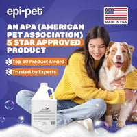 Puppy Safe 6in1 Pet Shampoo, Shampoo for Dogs with Deshedding Coat, Dry Itchy Skin, Hypoallergenic and Sensitive Skin, Scented Vanilla and Lavender (1 Gallon (Pack of 4), 1 Gallon (128 Fl oz))