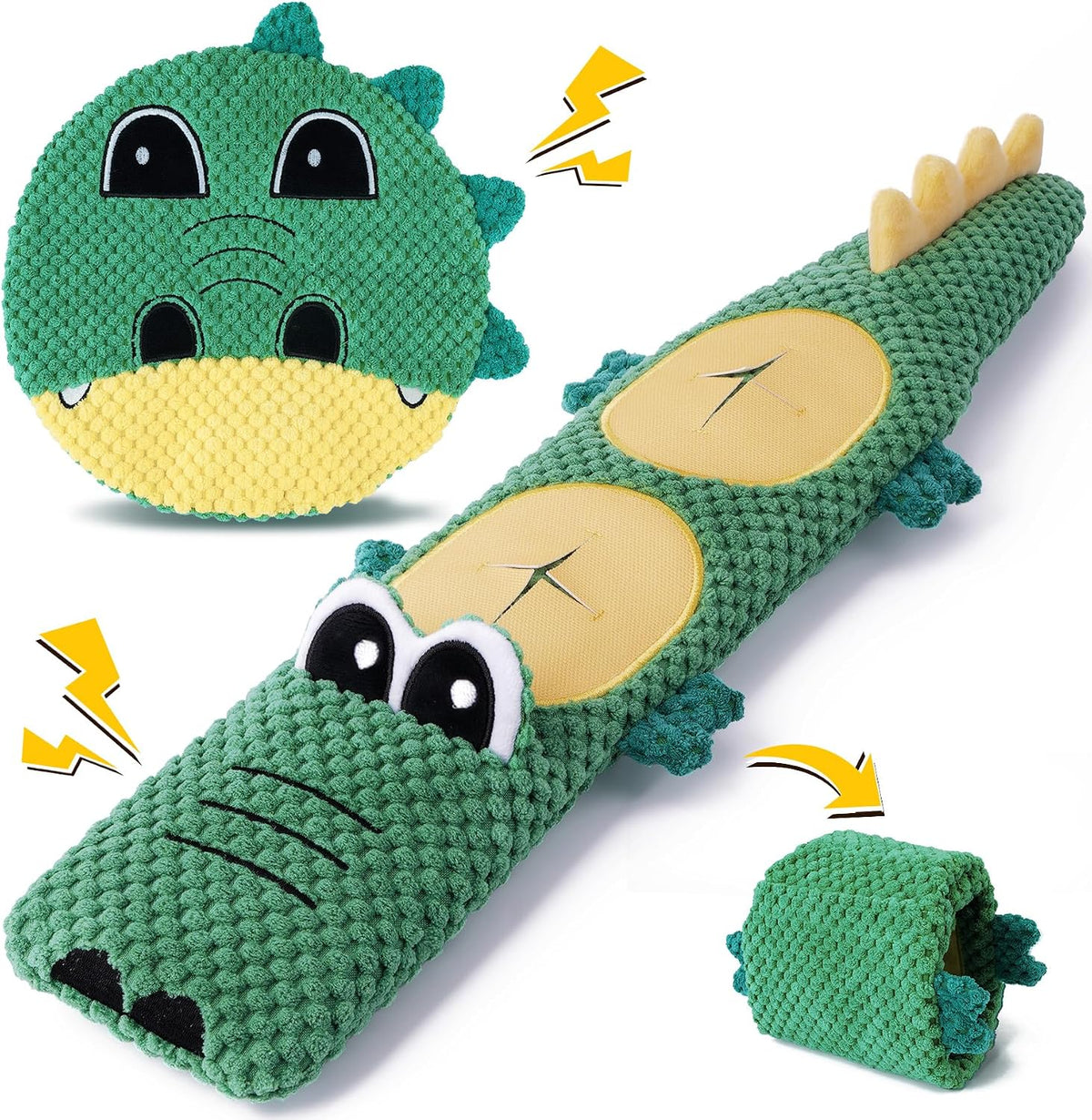 XIUGOAL Tough Dog Toys for Chewers - 2-Crocodile