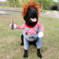 Pet Deadly Doll Dog Costume - Medium - image 3