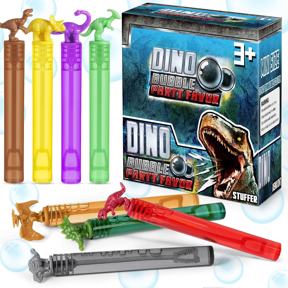 Dinosaur Bubble Wands Bulk - party favor - image 4