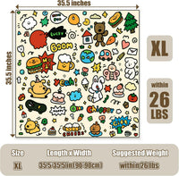 27.6" Cat Grooming Wrap Cat Wrap for Cutting Nails L – Essentials for Cats - XL-35.5inch (within 26lbs) / #A1 - image 2