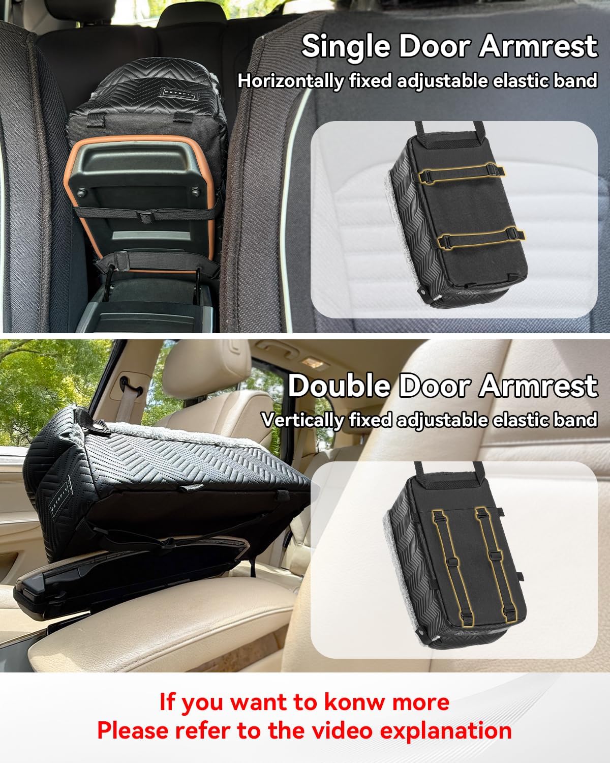 PETSFIT Center Console Dog Car Seat with Adjustable Seat-Rail Anchor - Black / Small - image 4