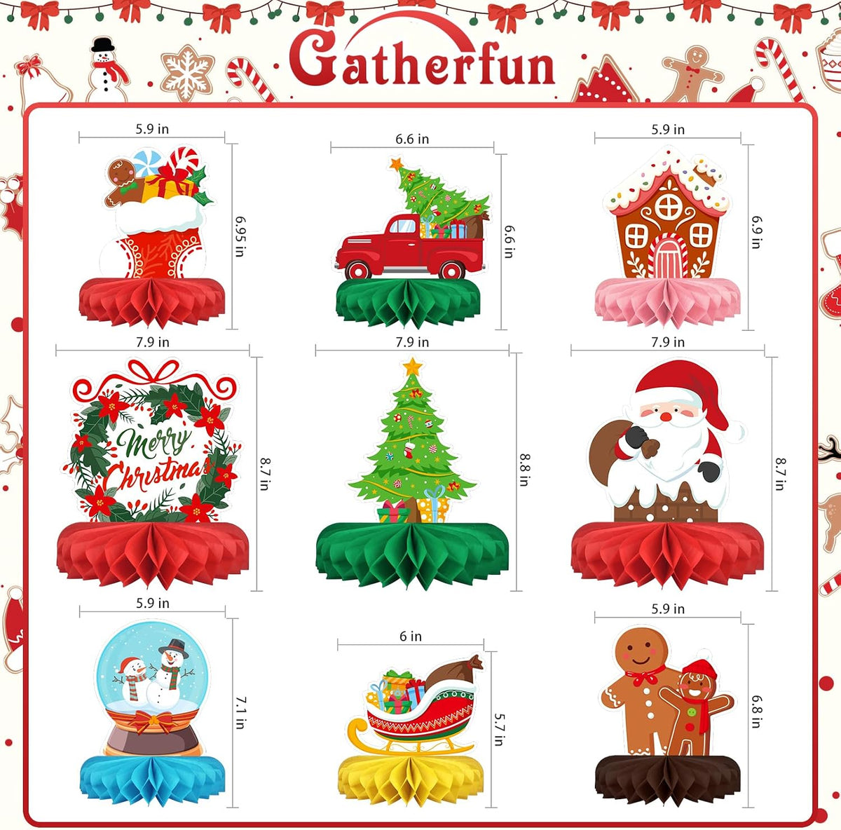 Halloween Party Decorations - Multicolor / Christmas 2 - image 2