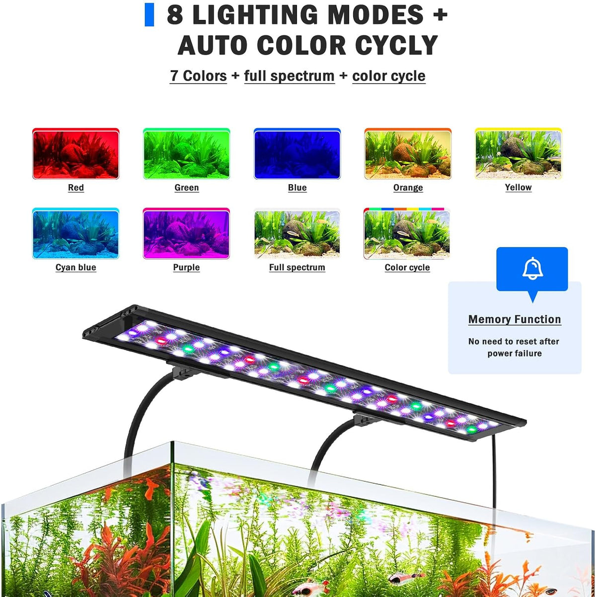 AQQA Clip On Aquarium Light - 35 Watts - image 4