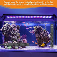 hygger Upgrade Ceramic Aquarium Heater, 300W Digital Fish Tank Heater with Automatic Power-Off and Over-Temperature Protection, Energy Saving Submersible Aquarium Heater for Freshwater and Saltwater