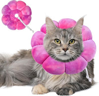 Dog Cat Surgical Recovery Cone, Pet Protective Collar, Soft Neck Cone to Stop Licking Wound for Cats & Kittens, Small Dogs After Surgery