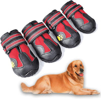 XSY&G Dog Shoes for Hot Pavement - Size 8 / Red