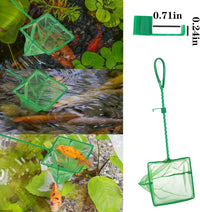3PCS Aquarium Fish Net Fine Mesh Net Quick Catch Nets Nylon Fishing - 3in 4in 6in Have Hook - image 3