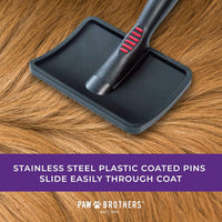 Paw Brothers Professional Grade Extra Long Slicker Brush - Universal Large - image 4